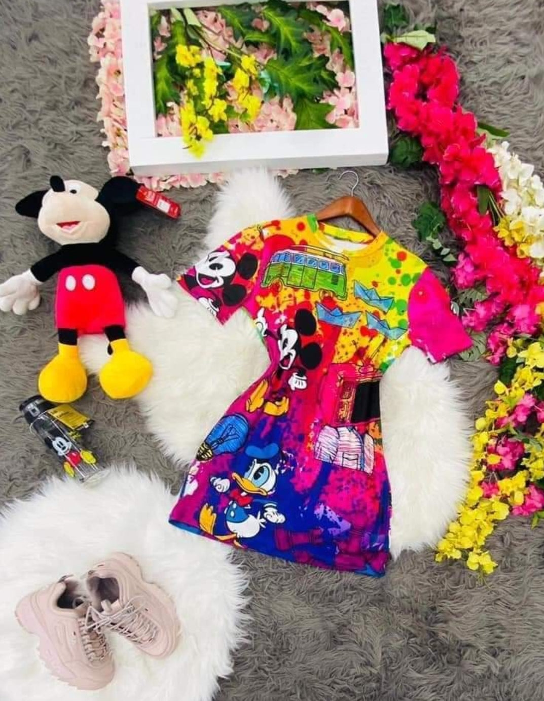 VESTIDO DISNEY-MICKEY TIE DYE