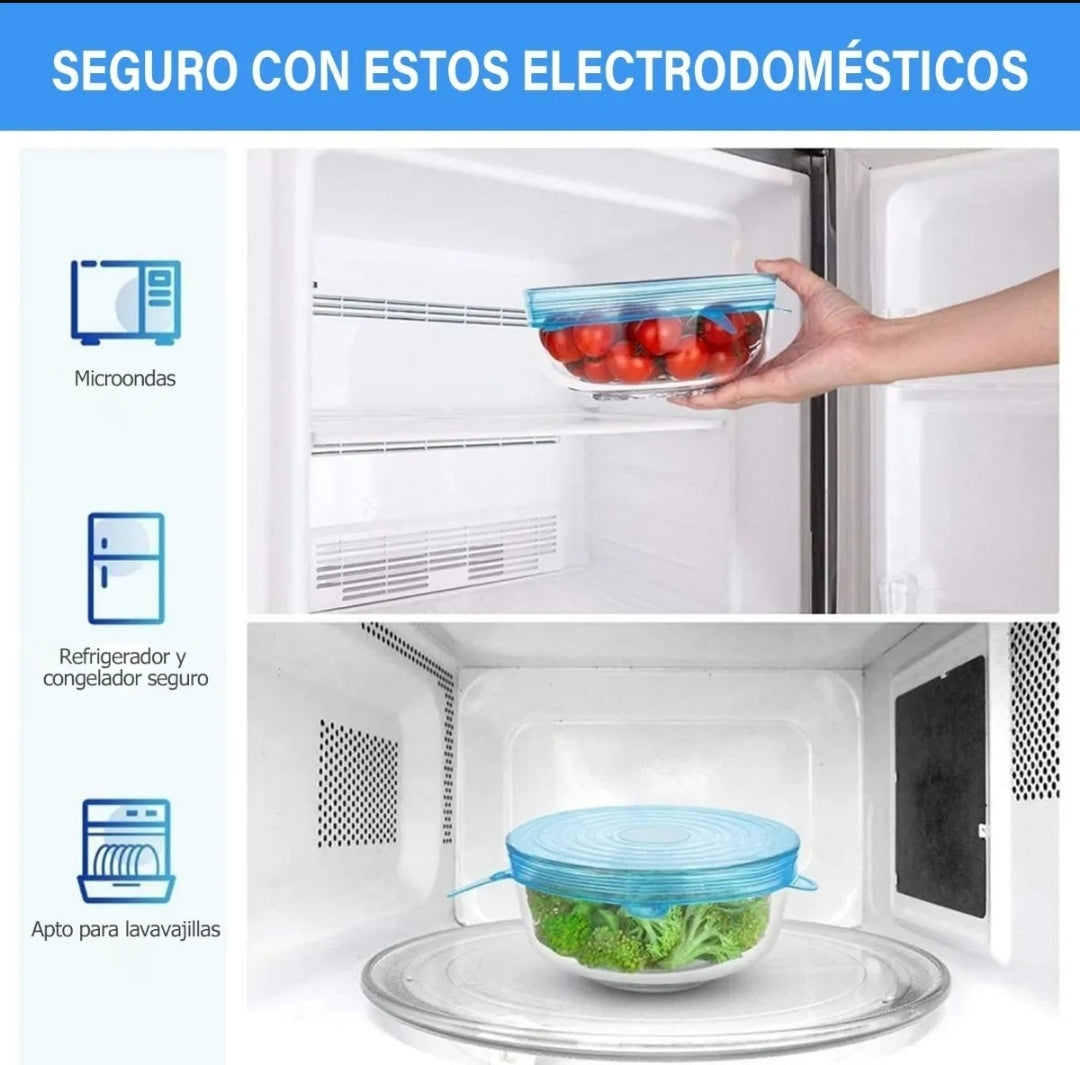 TAPAS DE SILICONA REDONDAS