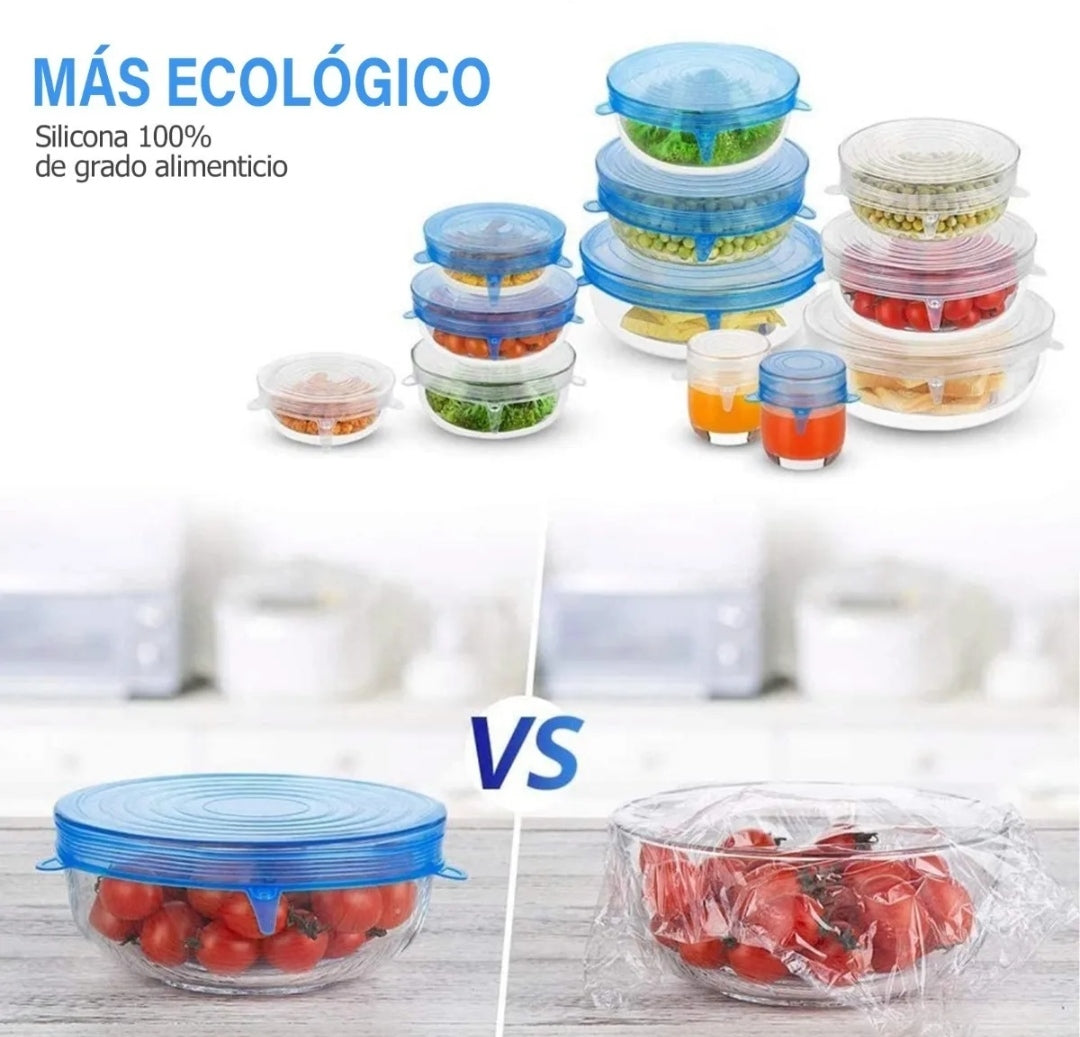 TAPAS DE SILICONA REDONDAS