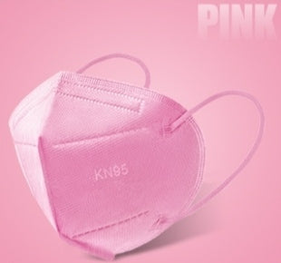 KN95 - Adulto Paquete de 10 piezas color Rosa.