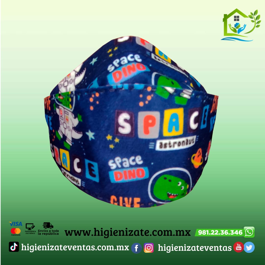 KF94 INFANTIL-DINO ESPACIAL